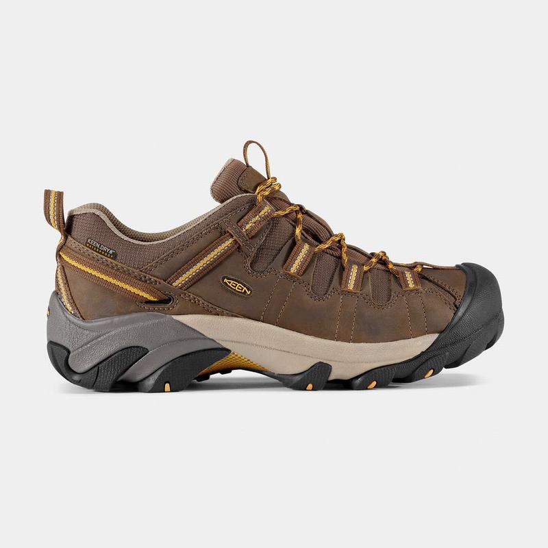 Keen Targhee II Wide - Erkek Trekking Ayakkabısı - Kahverengi - Turkey (538209UIW)